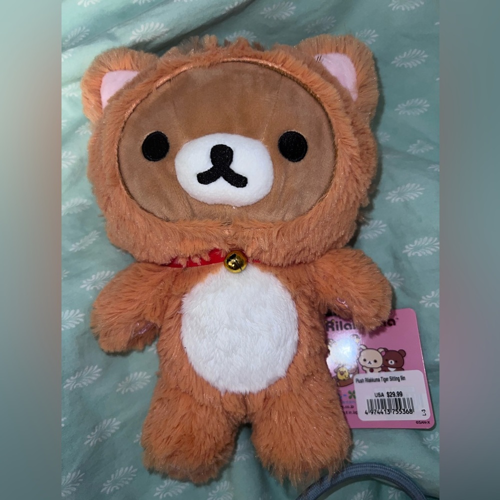 NWT San-X  Rilakkuma Tiger Plush